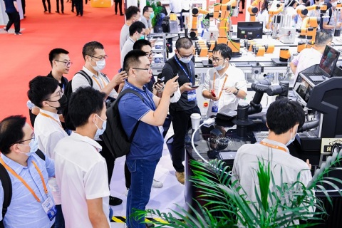上海国际机器人展览会展会现场图片