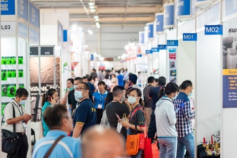 台湾金属材料暨精密加工设备展展会现场图片