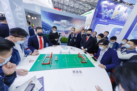 慕尼黑上海电子展览会展会现场图片