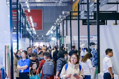 上海服饰供应链展展会现场图片