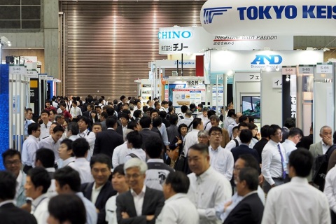 日本传感器及测试测量展览会展会现场图片
