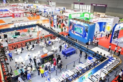 广州国际网印喷印及数码智能印花技术展展会现场图片