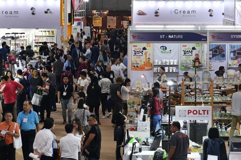 泰国曼谷咖啡及烘焙展展会现场图片