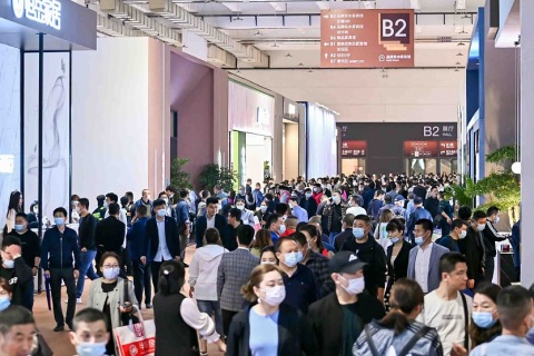 青岛全屋整装定制展展会现场图片