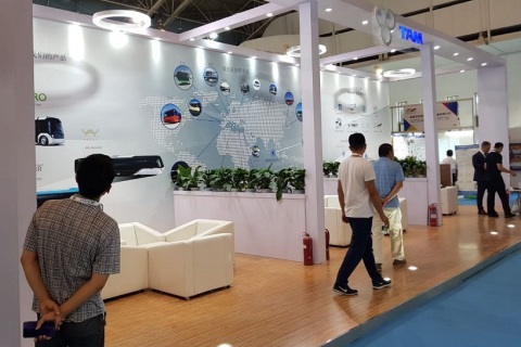 沙特利雅得商用车展览会展会现场图片