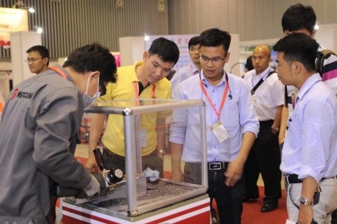 越南河内金属加工及焊接技术展览会展会现场图片