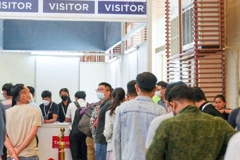 柬埔寨金边电力能源展览会展会现场图片