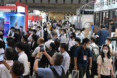 日本东京灯光舞台演艺设备展览会展会现场图片