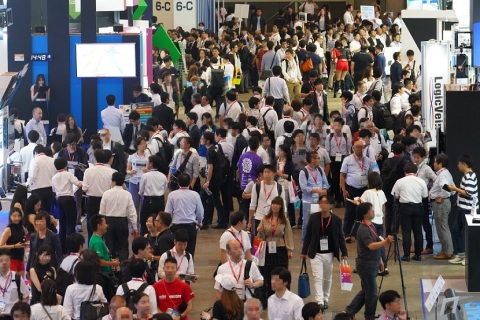 日本东京网络电信通讯通信展览会展会现场图片