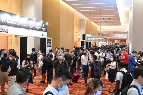 新加坡亚洲数据中心展览会展会现场图片