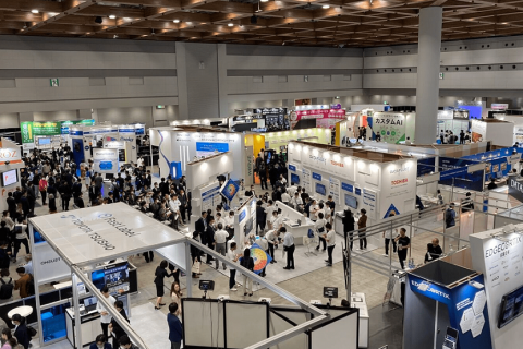 日本东京量子计算展展会现场图片