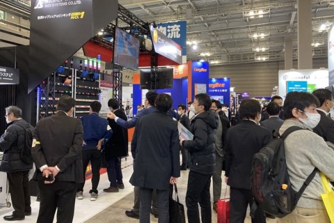 日本东京智慧物流展展会现场图片