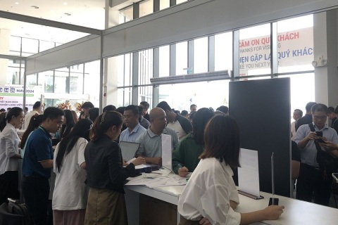 越南国际仓储物流展览会展会现场图片