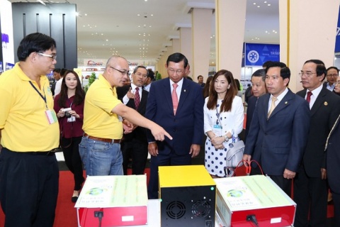 柬埔寨金边纺织机械展览会展会现场图片