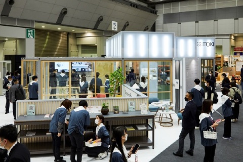 日本东京办公家具展展会现场图片