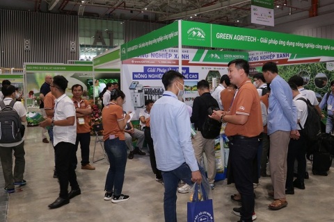 越南果蔬及花卉园艺展览会展会现场图片