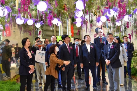 中国（上海）国际花卉园艺展览会展会现场图片