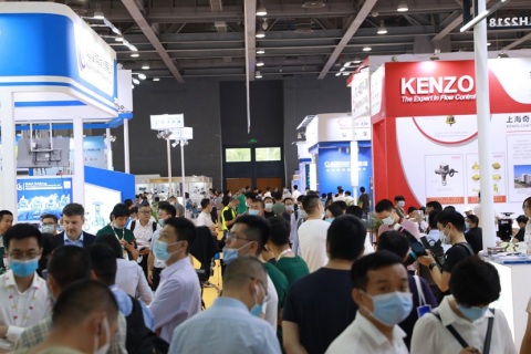 广东广州泵阀展览会展会现场图片