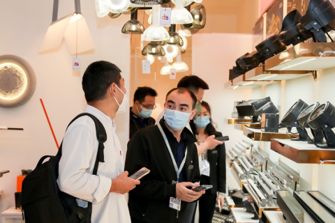 古镇灯饰生产设备原辅材料及配套服务展展会现场图片