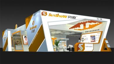 闪晾智能特装展台设计